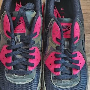 Nike Air Max with Pink and Camouflage Design